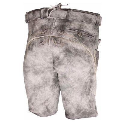 Authentic Bavarian Lederhosen for men with traditional German design.