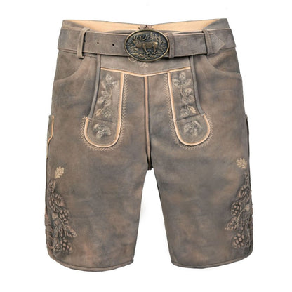 Bespoke Lederhosen for men in traditional German festival attire.
