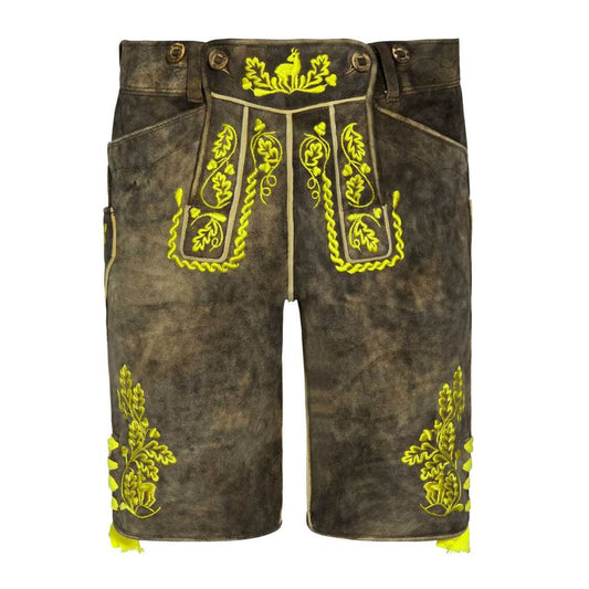 Classic men’s Lederhosen for German Bavarian festival wear.